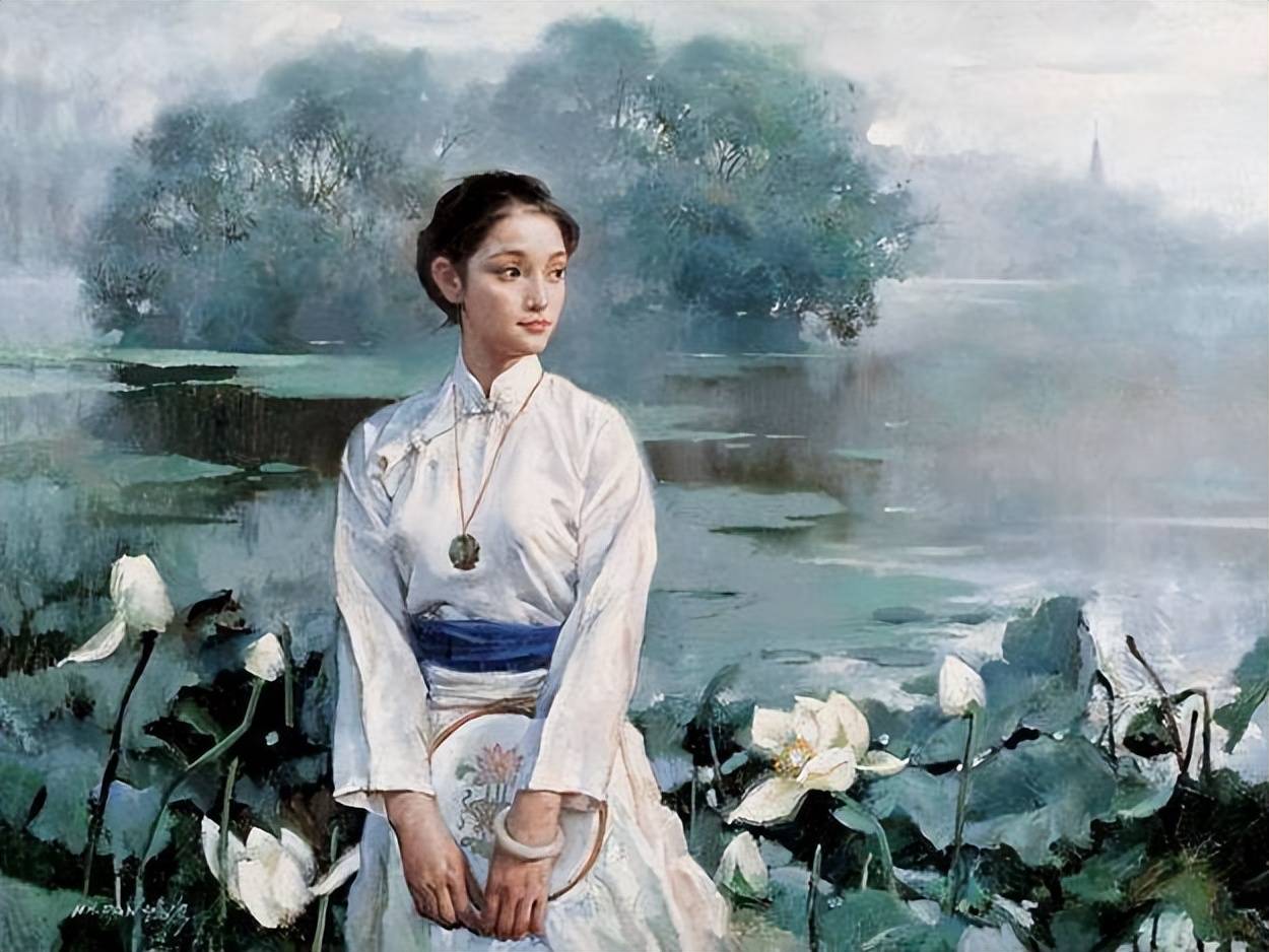 18岁周迅为艺术献身,"裸体"当模特,现在一幅油画卖184万