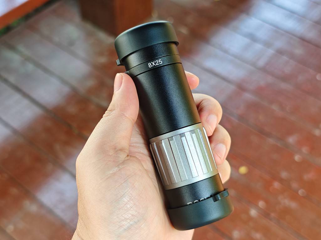小身材大视野,博冠乐观8x25单筒望远镜体验
