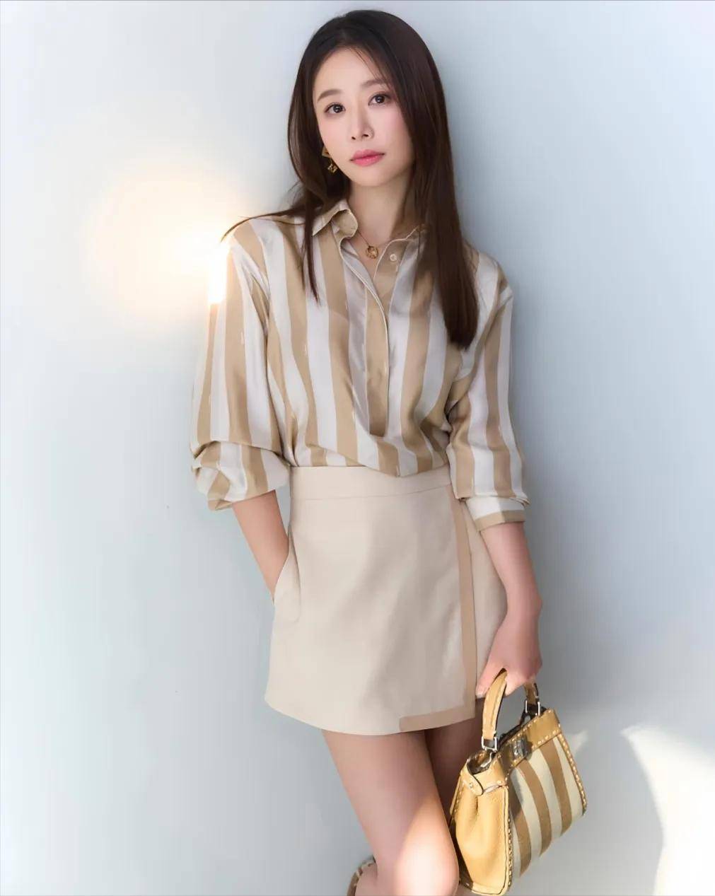 原创47岁林心如素颜被说有老人味自然衰老的她不应该被嘲笑