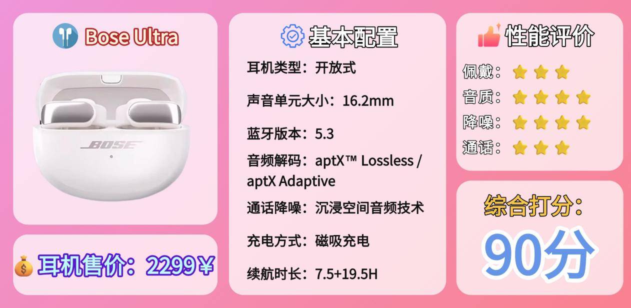 哪款开放式耳机音质最好?2025十款热门蓝牙耳机机型推荐!