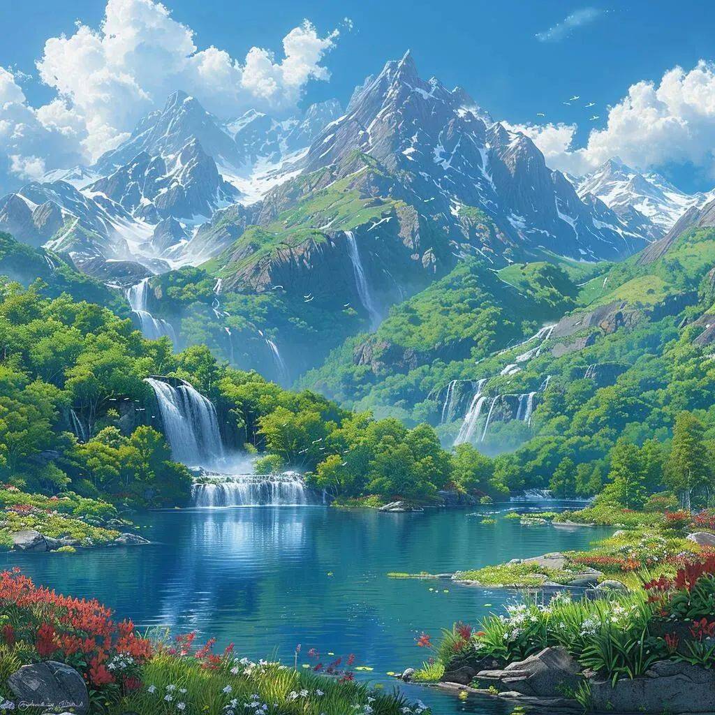 微信头像风景山水