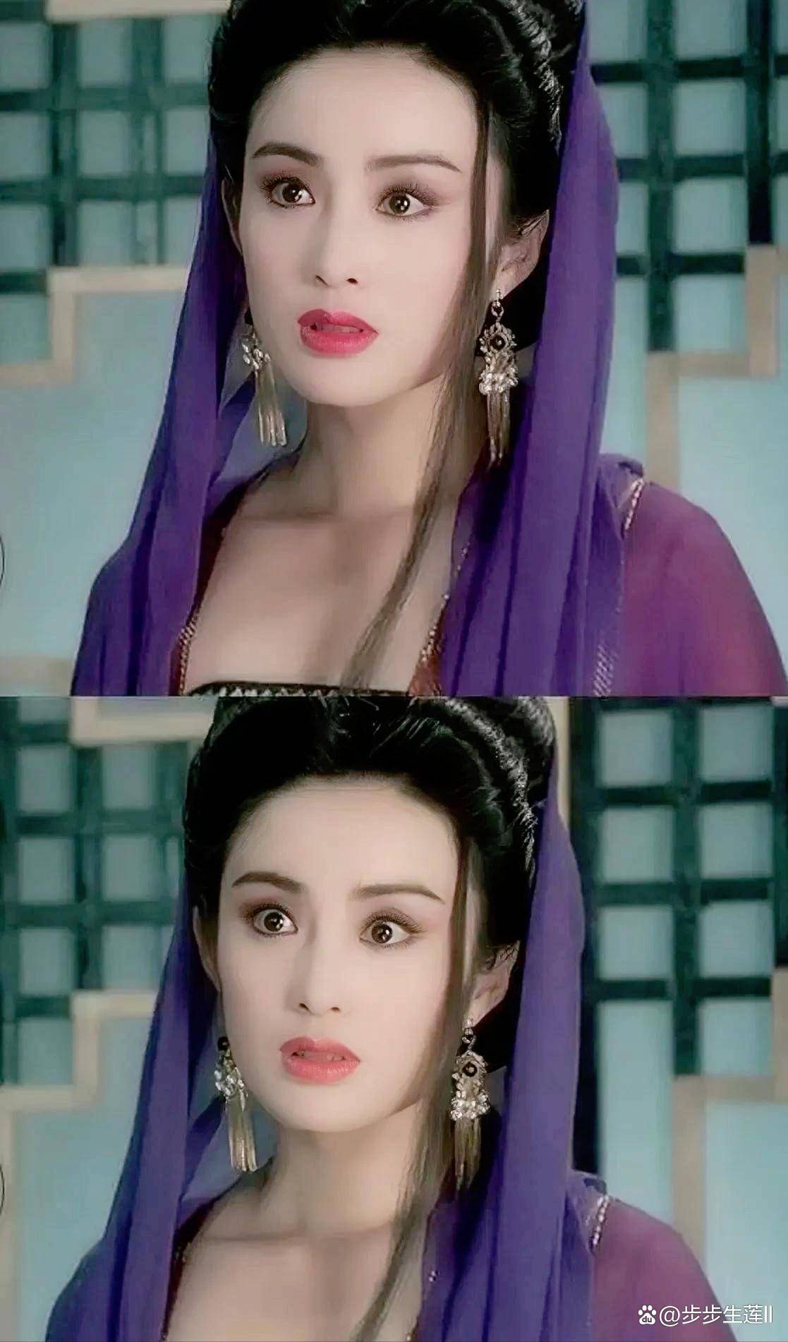 《倚天屠龙记》赵敏白马回眸,「美绝人寰」的张敏,丰腴而不臃肿