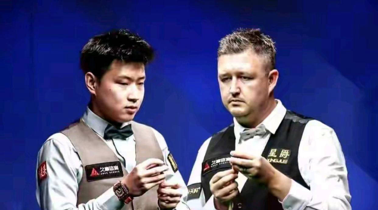 斯诺克武汉公开赛:赵心童与马奎尔激战,惜败5比4无缘16强