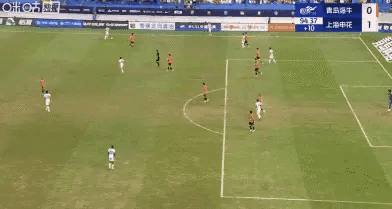 中超积分榜申花2-0暂登顶,海牛补时丢两球倒数第二