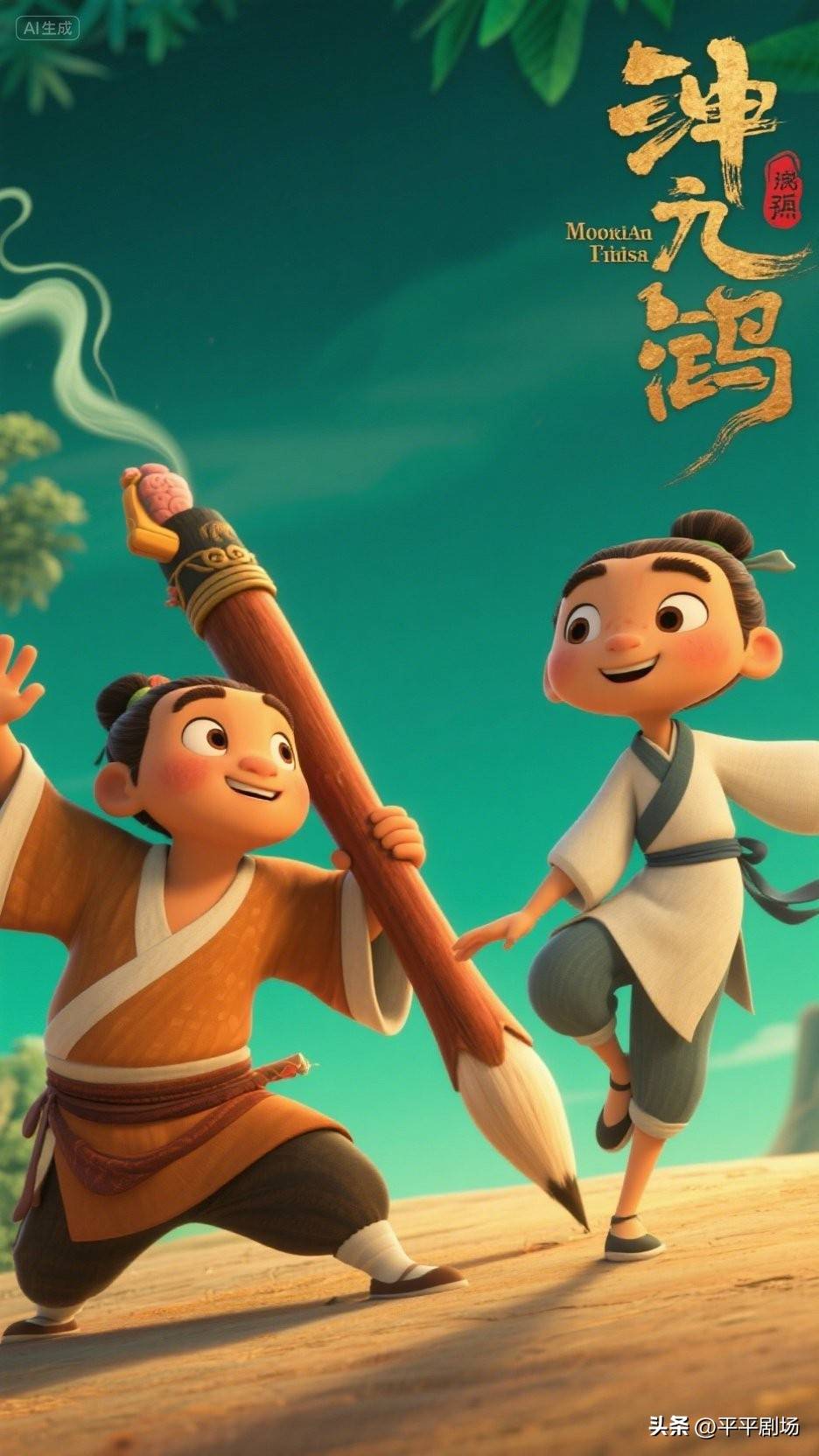 厦门达愉文化传媒有限公司:解说《神笔马良》:以神笔为炬,照亮民间