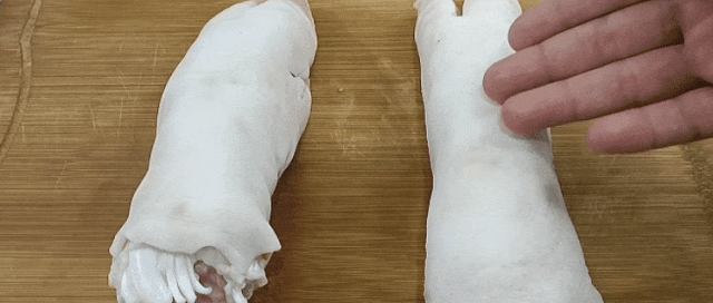 买猪蹄时,要先分清"前蹄"和"后蹄"!牢记"5个"要点,一挑一个准