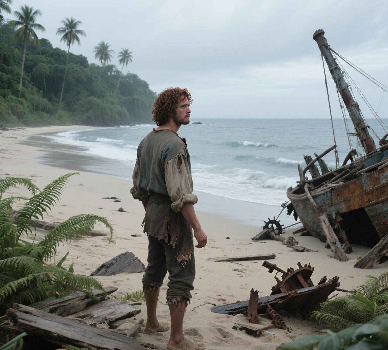 世界名著《鲁宾逊漂流记》文学鉴赏:文明困境与人性启示