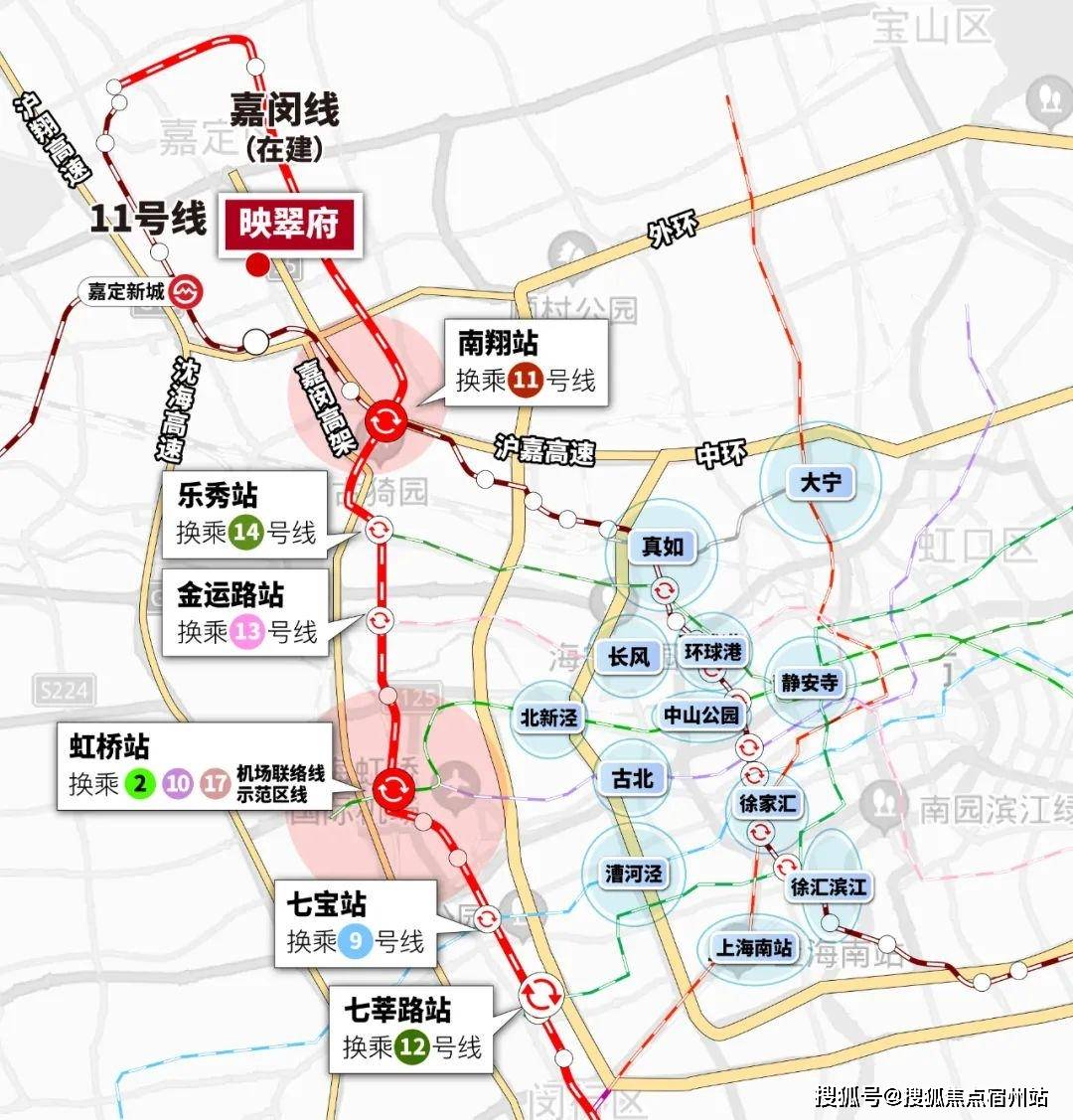 据了解项目周边仍有另一条规划中的宝嘉
