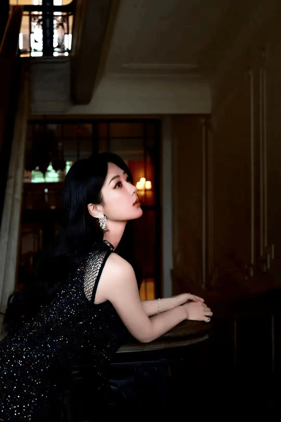 杨紫,星光纱裙,浪漫又唯美