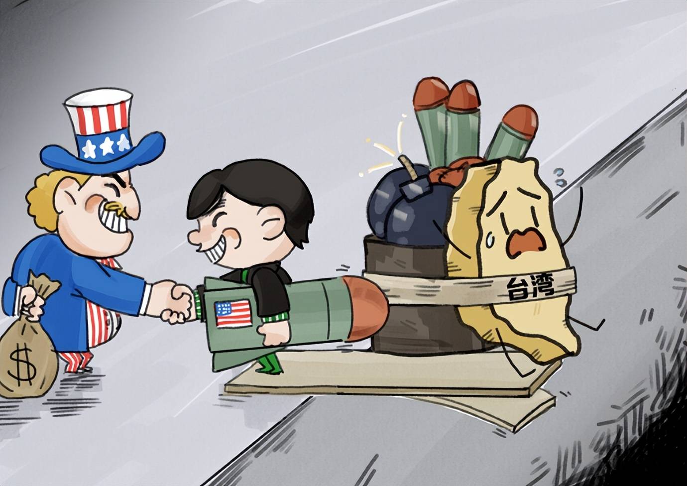 台湾的内部政治结构复杂,民进党主导的教育体系让许多人接受了台独