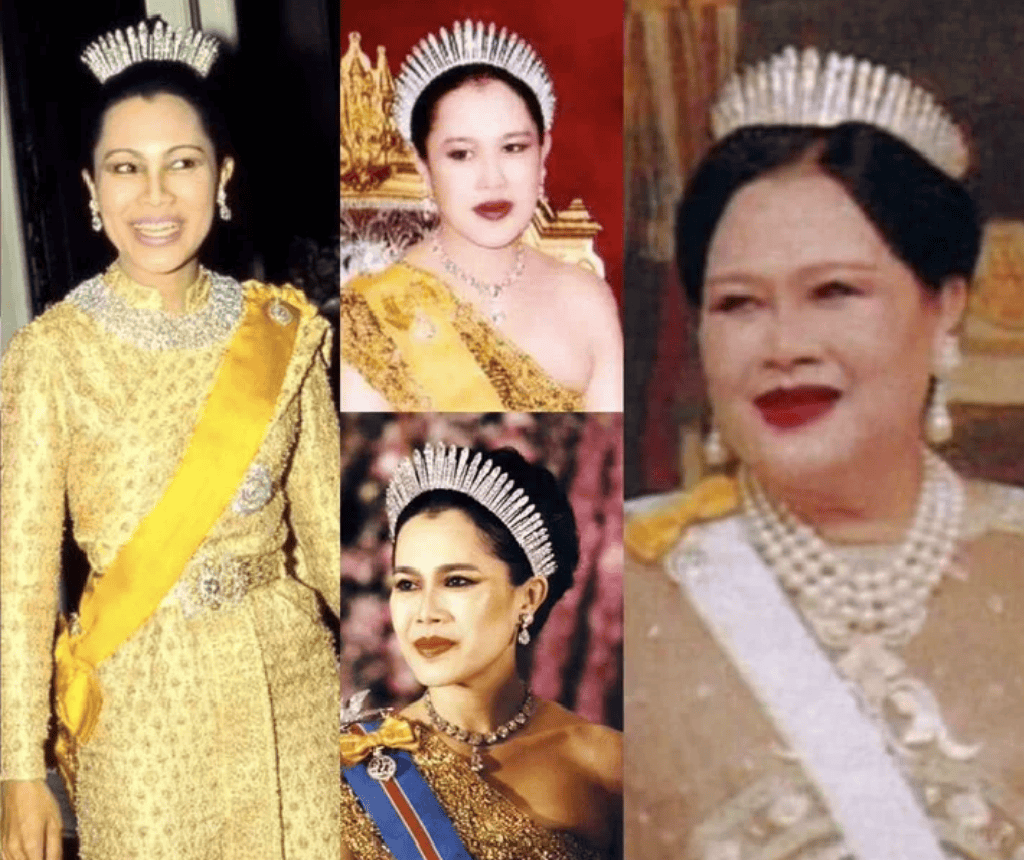 图片[22]-泰国王太后诗丽吉去世，留下19顶奢华王冠和她的传奇一生 -华闻时空