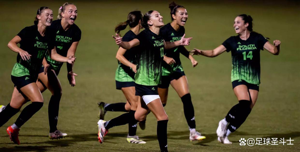 南佛罗里达大学女足的惊魂晋级夜，常规赛末战绝杀锁定季后赛席位