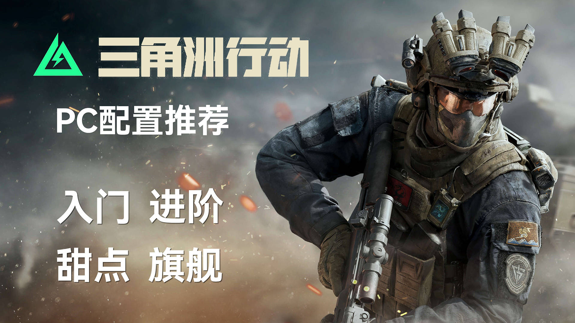 不花冤枉钱：从入门到旗舰，4款三角洲行动电脑配置推荐