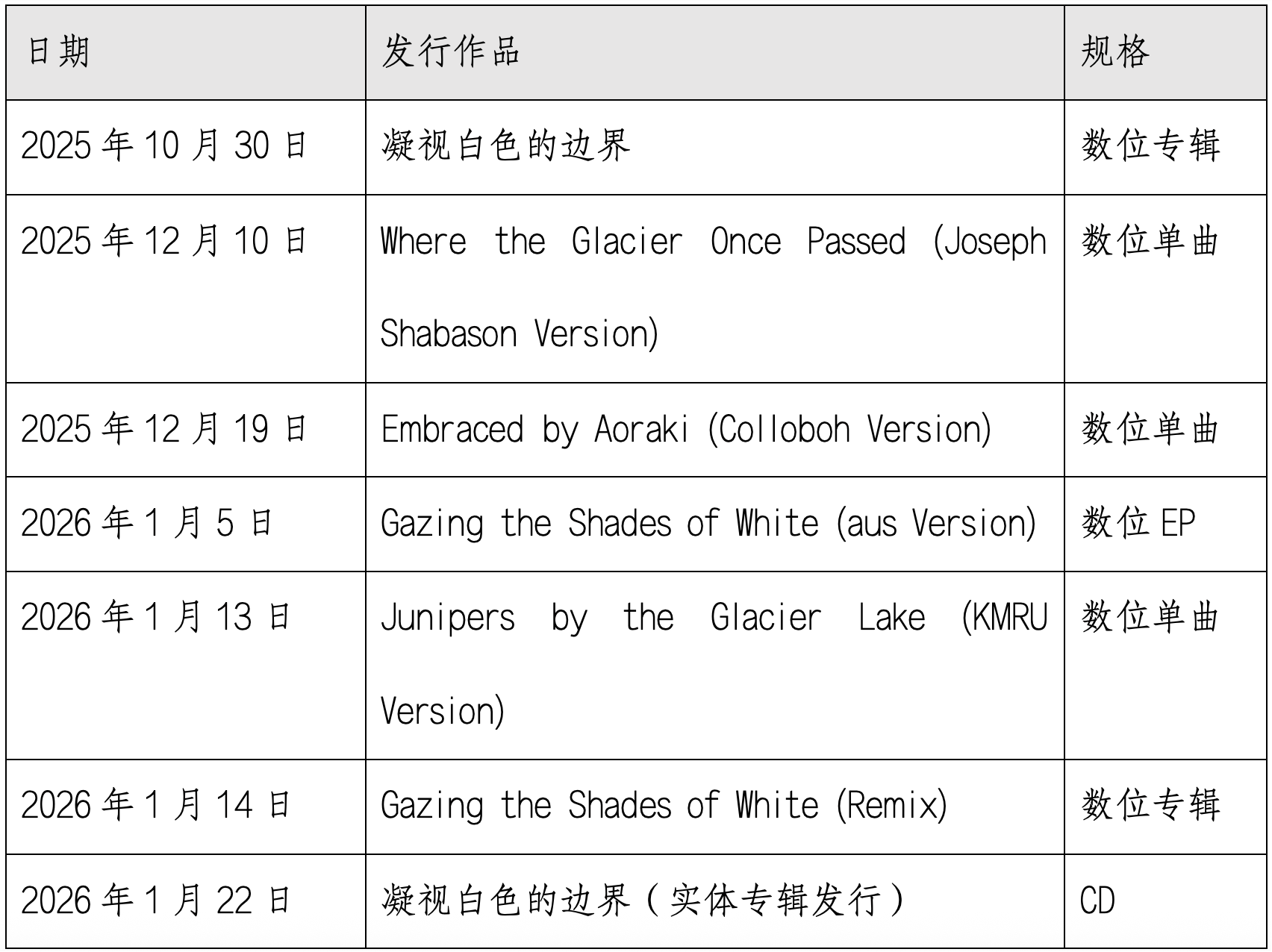 自然系室内乐团Cicada新专《凝视白色的边界》邀请听者一起