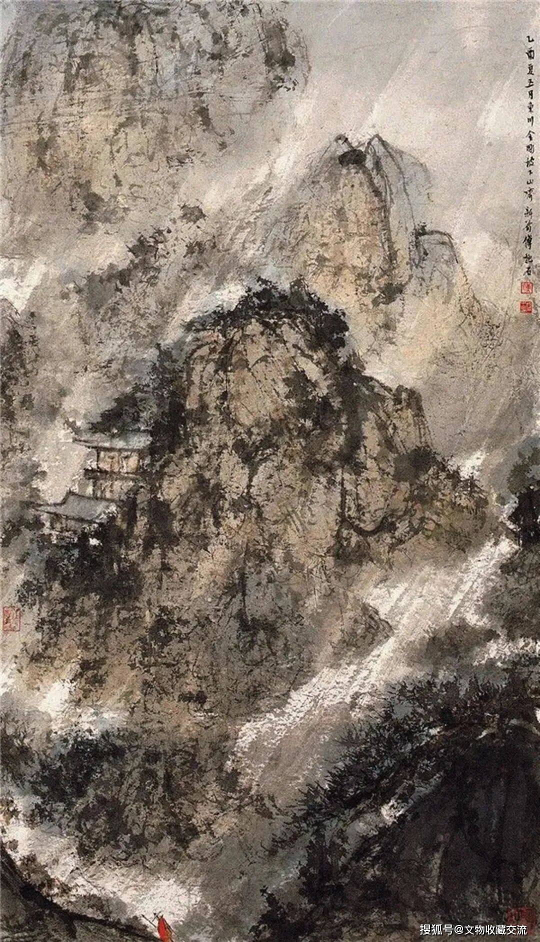 傅抱石金刚坡史诗《巴山夜雨》丨中国嘉德2025秋拍佳赏