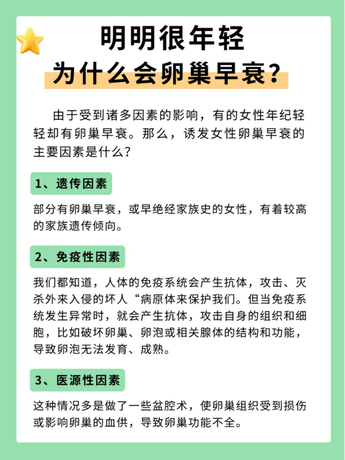 女性为什么会卵巢早衰的原因为什么在线 女性为什么会卵巢早衰的原因为什么在线