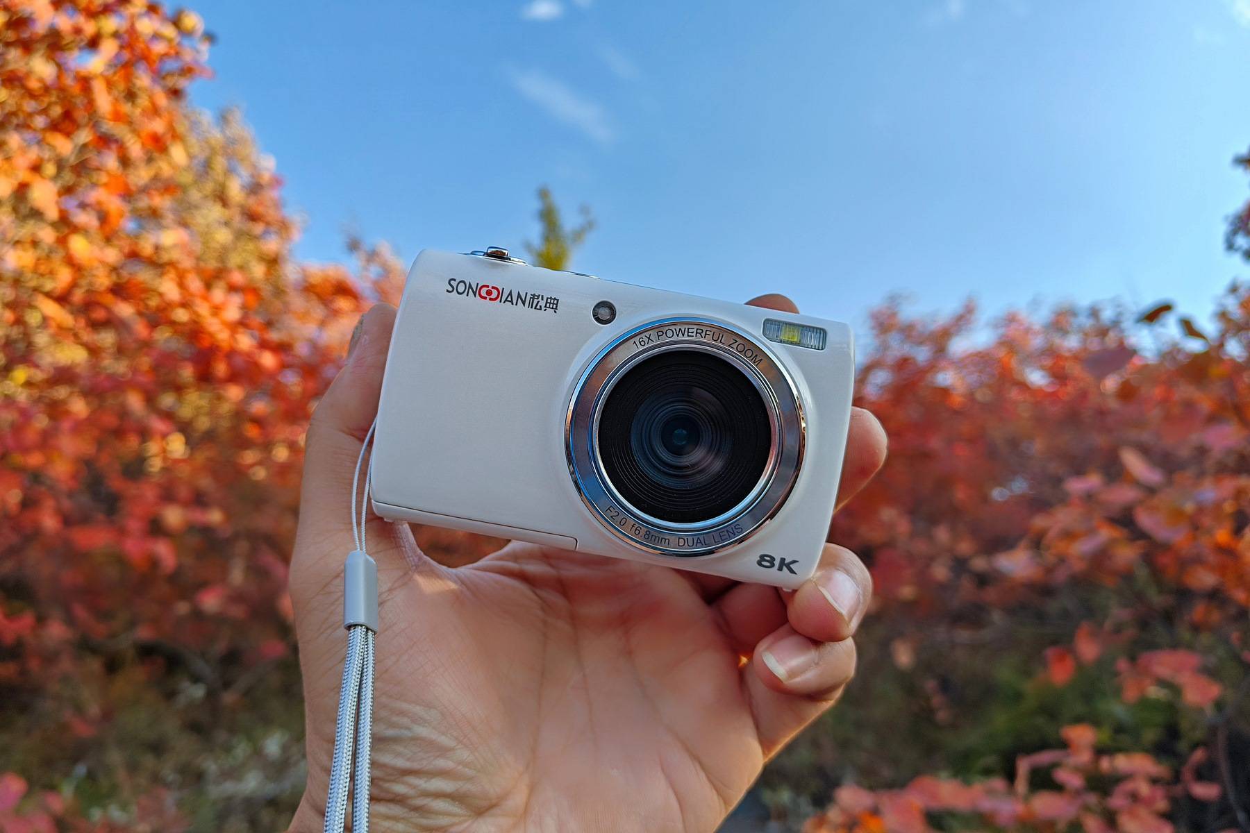 松典VE418,大底高像素,国产卡片机画质越级新标杆