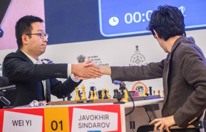 韦奕不敌乌兹棋手辛达洛夫 获得国际棋联世界杯赛亚军