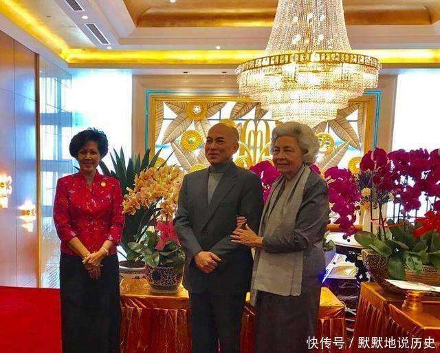 莫尼列太后白发人送黑发人,却是柬埔寨王宫里最幸福的女人