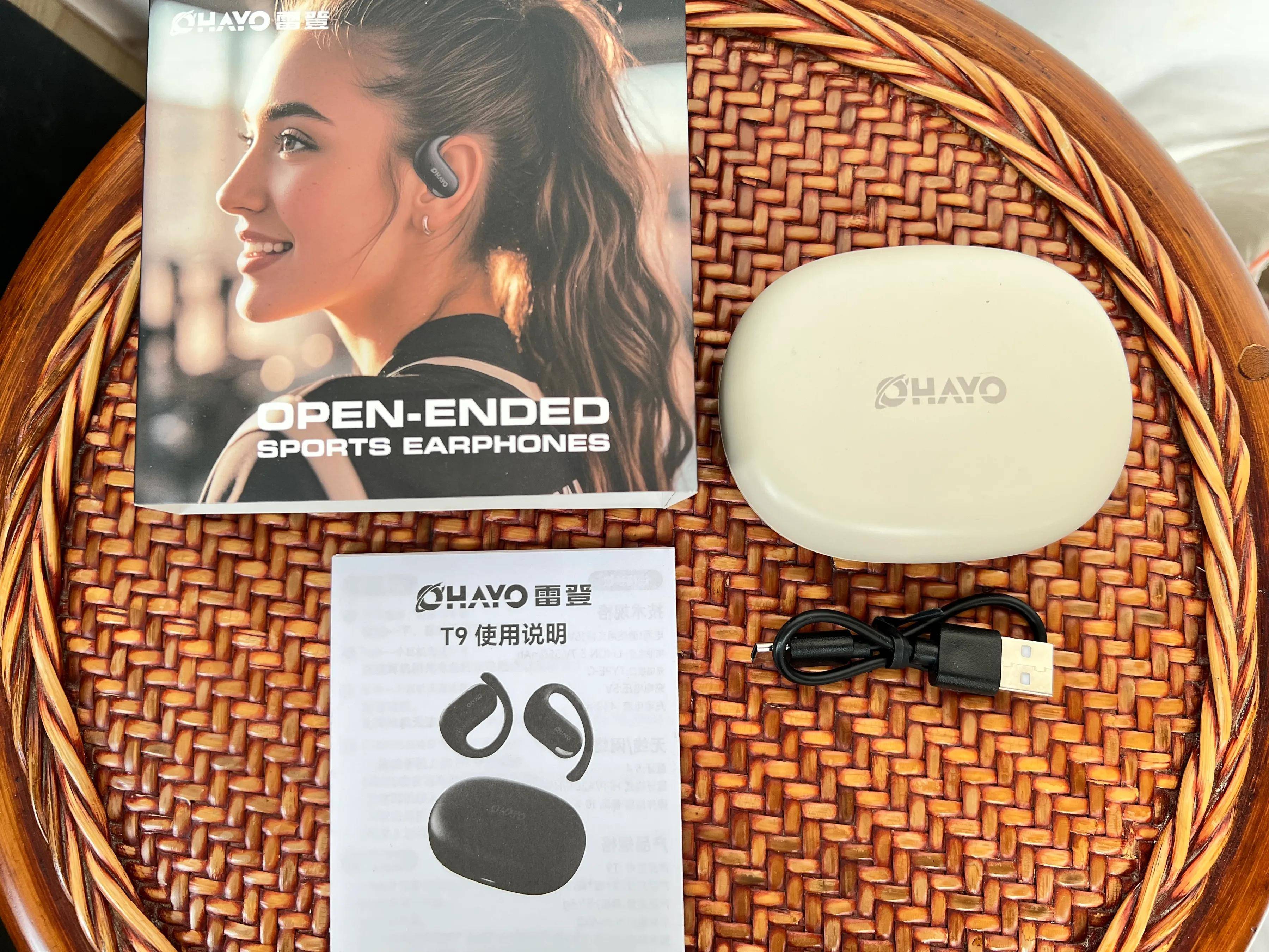 佩戴舒适，音质震撼，超长续航！雷登OHAYO T9开放式耳机