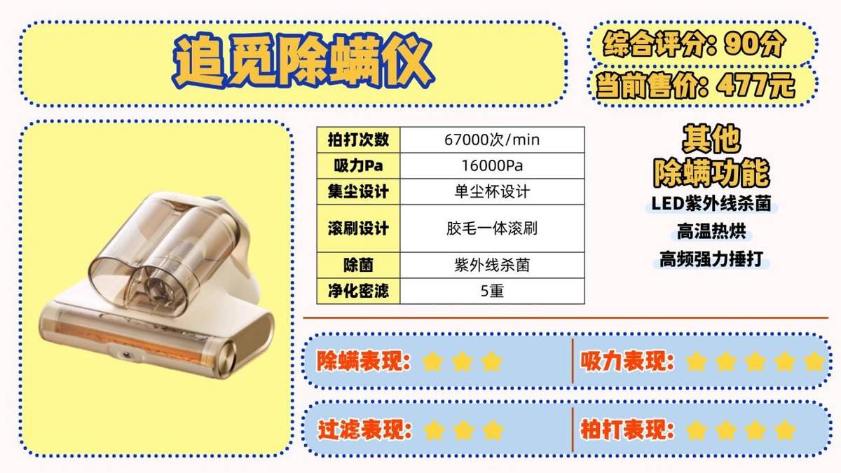 除螨仪排行第一名是哪个？哪个除螨仪效果好？十大公认好用的除螨仪2025年，选购宝典来了！