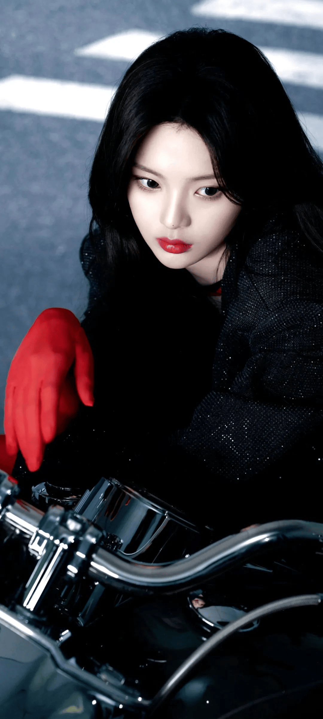 杨超越,机车女郎,你没见过的写真!