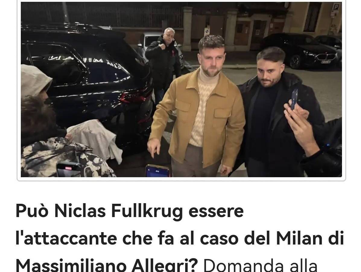 意甲知名记者：菲尔克鲁格头球很厉害，性格也很好，唯一缺点就是有点伤病