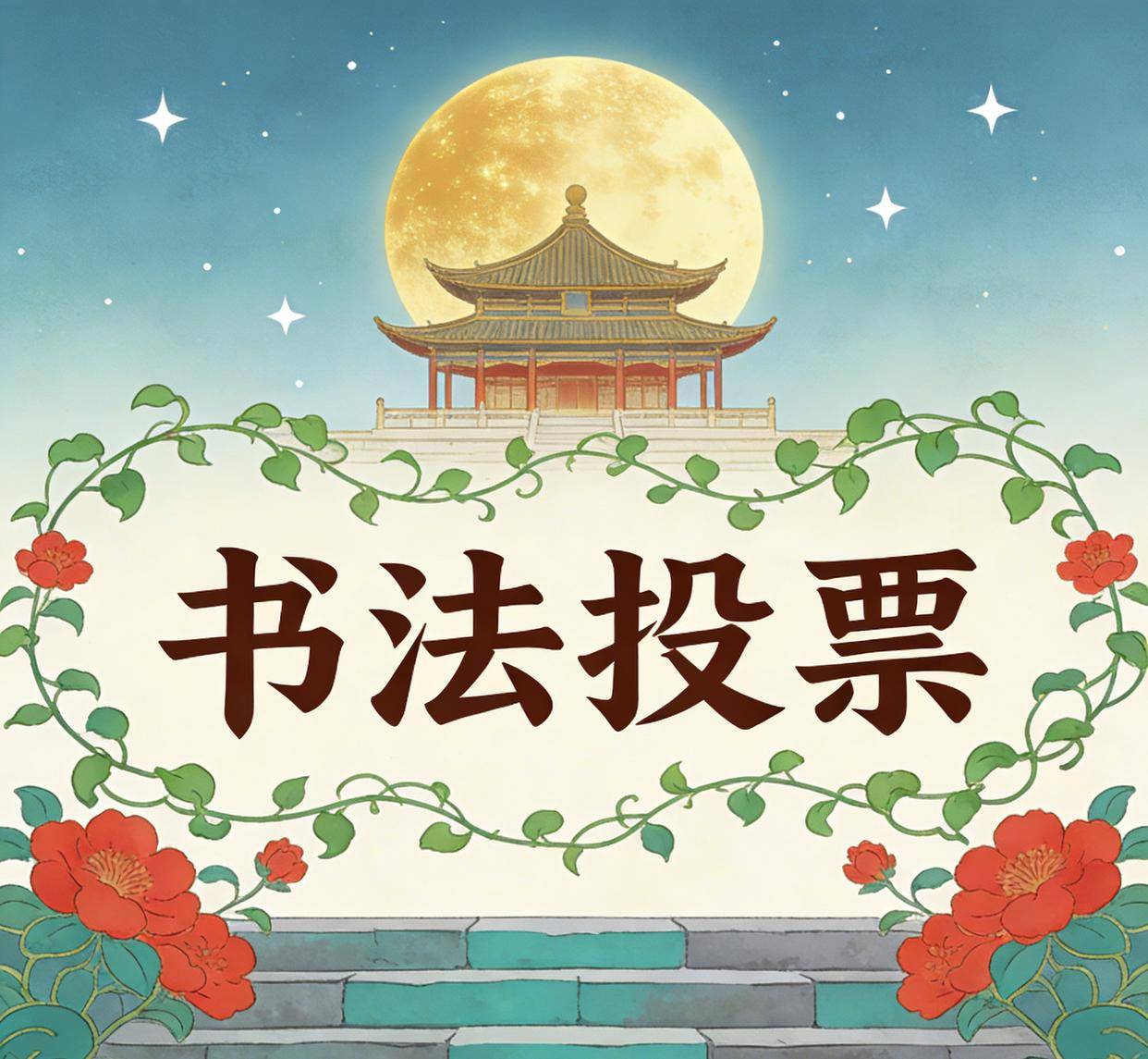 全国书法大赛活动方案流程，微信投票活动如何发起，详细教程如下