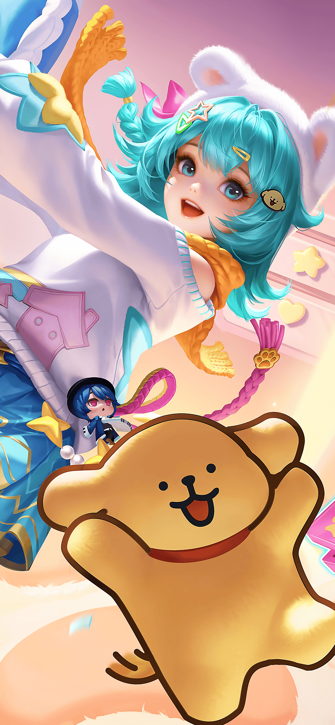 王者荣耀壁纸丨线条小狗联动系列