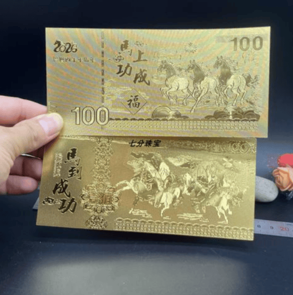 马年纪念钞1分钟不到抢光，二手市场加价上百元！