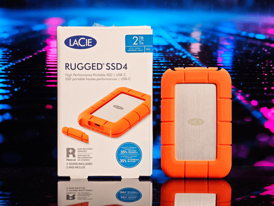 雷孜Rugged SSD4三防神盘实测:4000MB/s又快又安全!