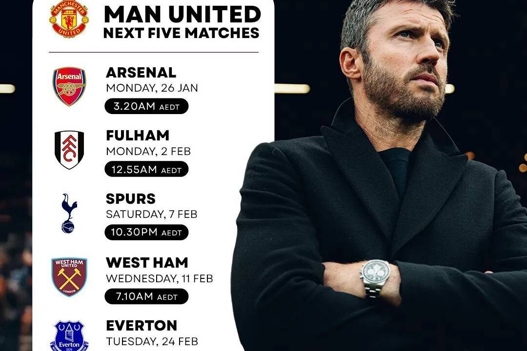 曼联战阿森纳仅两人伤缺!卡里克欲破不胜魔咒,穿黑衣复制林皇奇迹