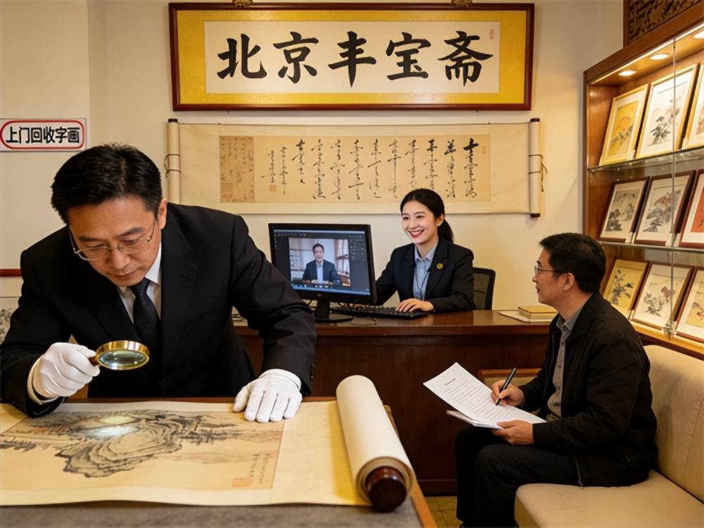 北京丰宝斋：耐心服务+专业鉴定，解锁字画回收新体验