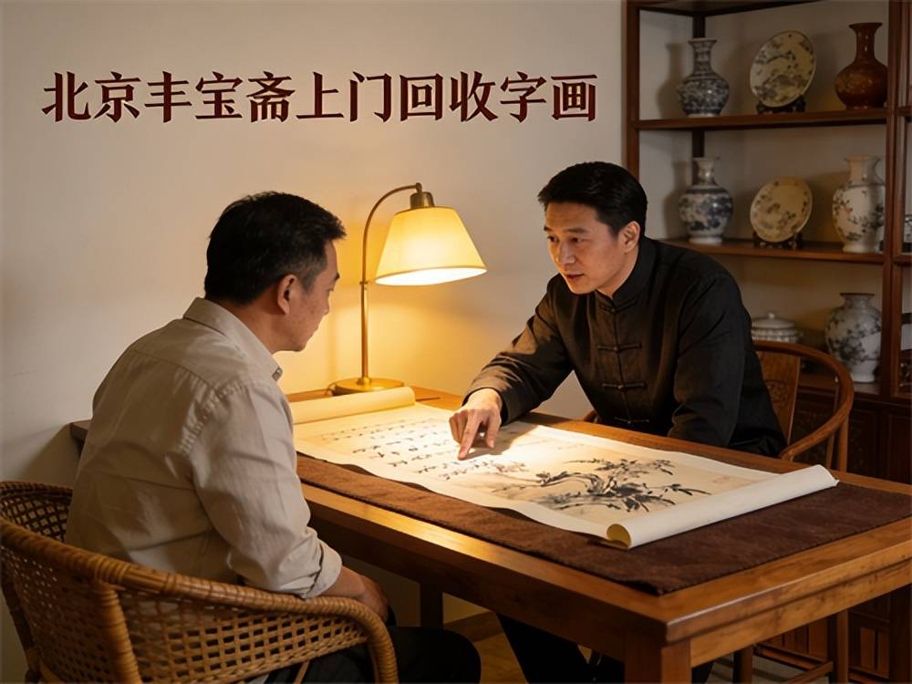 怕鉴定不准、报价不公？丰宝斋上门收字画，耐心解疑更放心