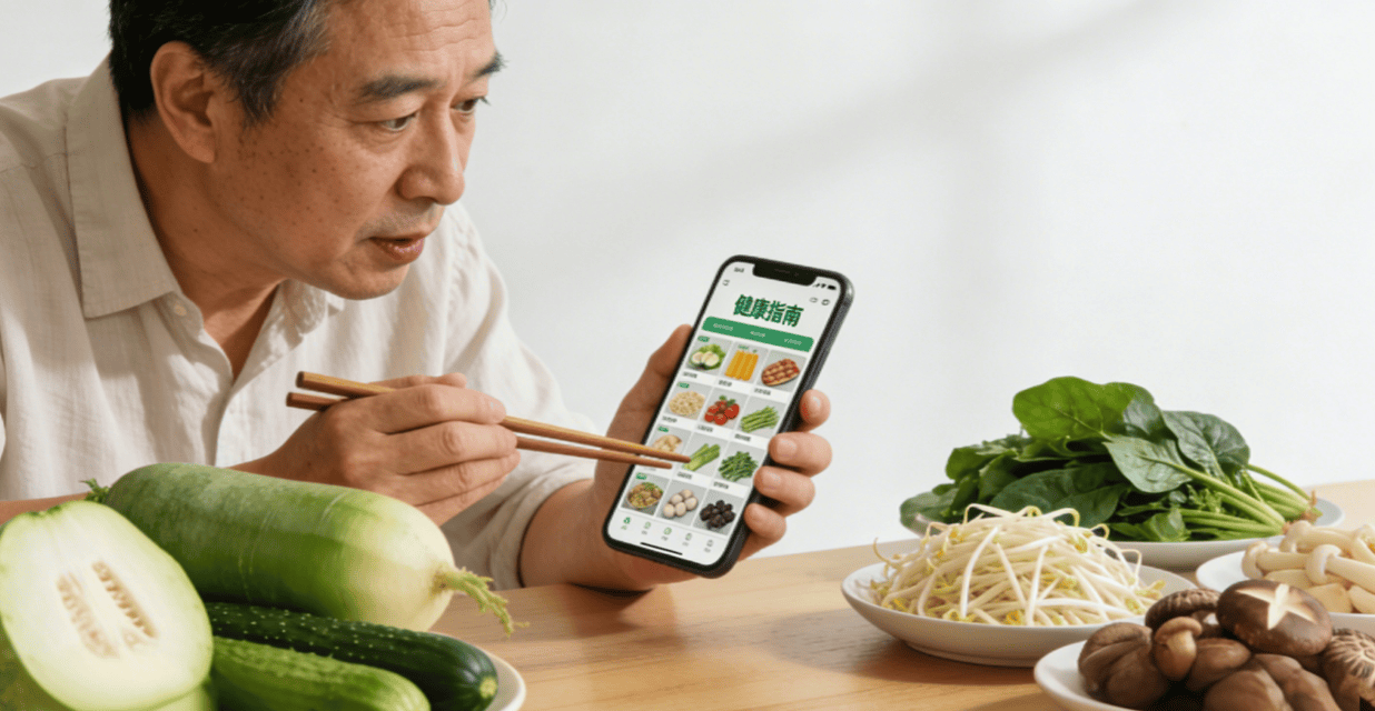 德元升提醒|高尿酸必看：蔬菜界的“红绿灯”指南