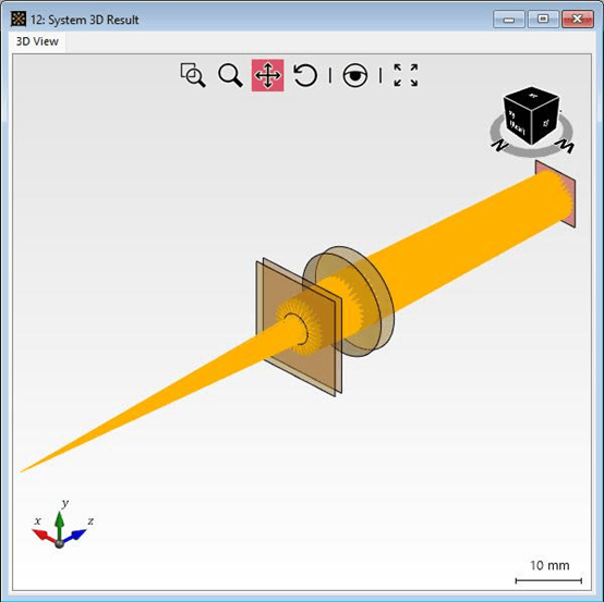 [VirtualLab] 光学系统的3D可视化的图3