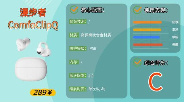 什么款式的蓝牙耳机跑步不容易掉?性价比高的运动蓝牙耳机推荐