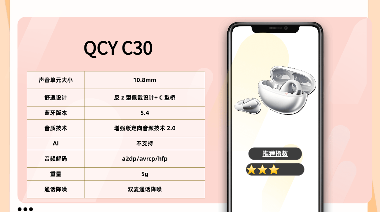 挂耳式耳机什么牌子性价比高？2026十款性价比最高的开放式耳机推荐