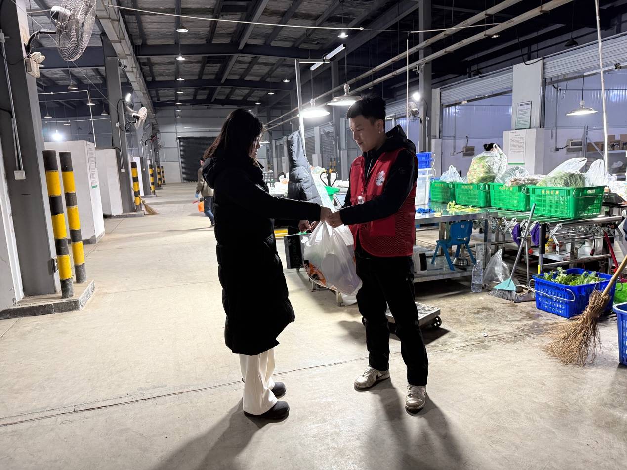 湖南生鲜食材配送企业现场