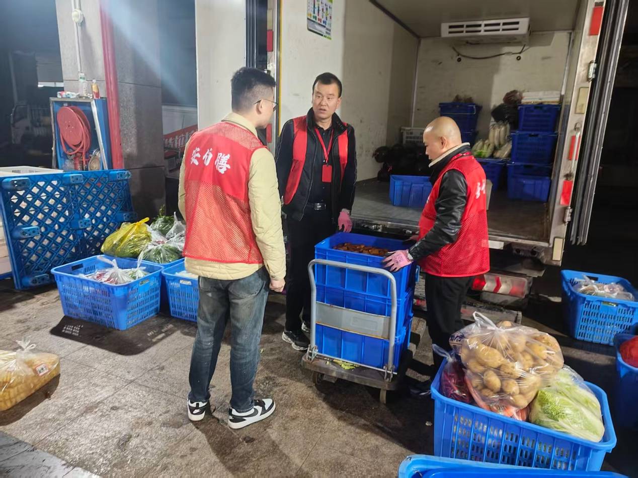 湖南生鲜食材配送企业现场