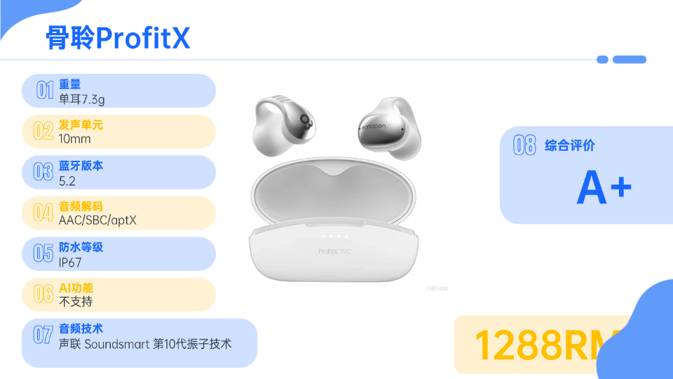 开放式蓝牙耳机哪个品牌好用？2026年十大开放式耳机排名