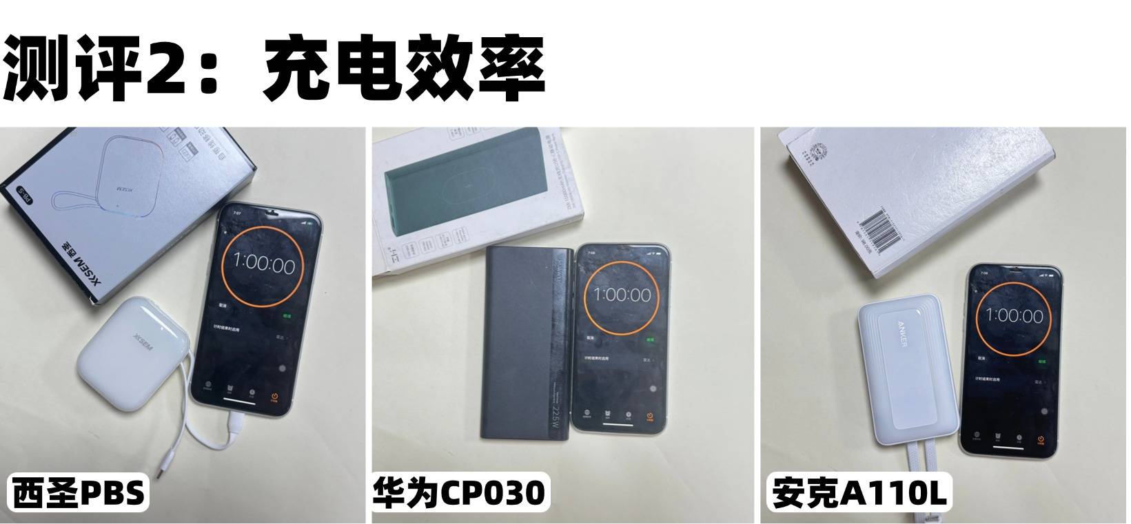 安克充电宝质量怎么样？西圣、华为、安克哪款充电宝性价比高？测评维度大公开！