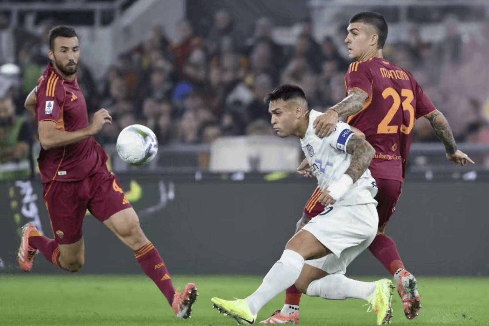 意甲焦点战：国际米兰 VS 罗马，苏莱复出难补四大漏洞，国米主场三分在望？