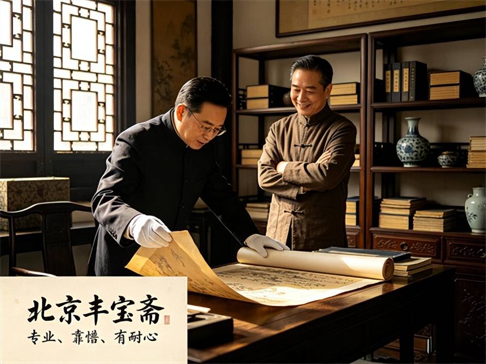 闲置字画古籍想变现？北京丰宝斋上门回收，好沟通不扯皮