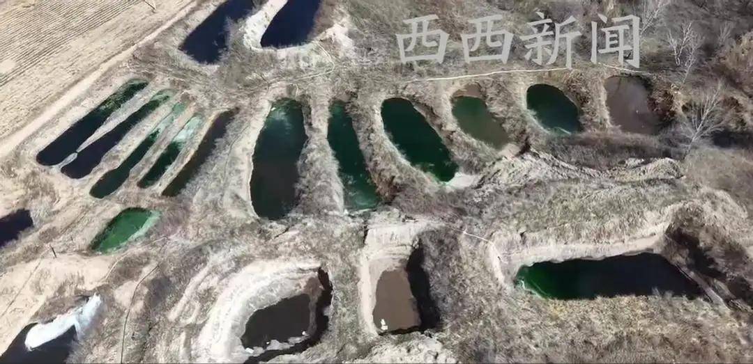 山西交口县百世食安农牧业长期露天存废水 