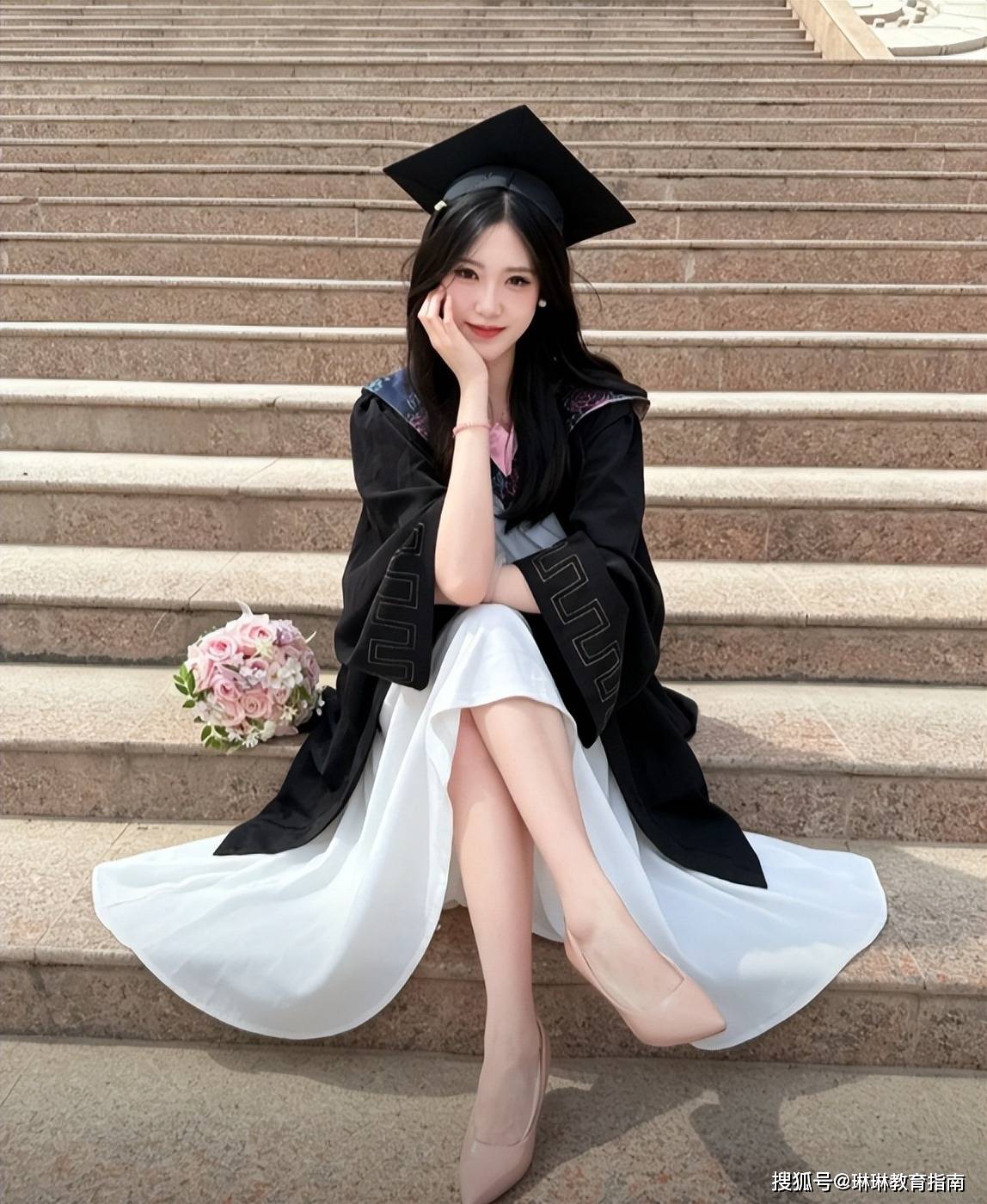 “4个赛西施,1个似貂蝉!”一组高颜值学姐毕业照,学弟后悔不已