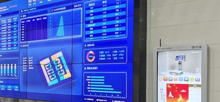 智慧农批市场数字大屏展示