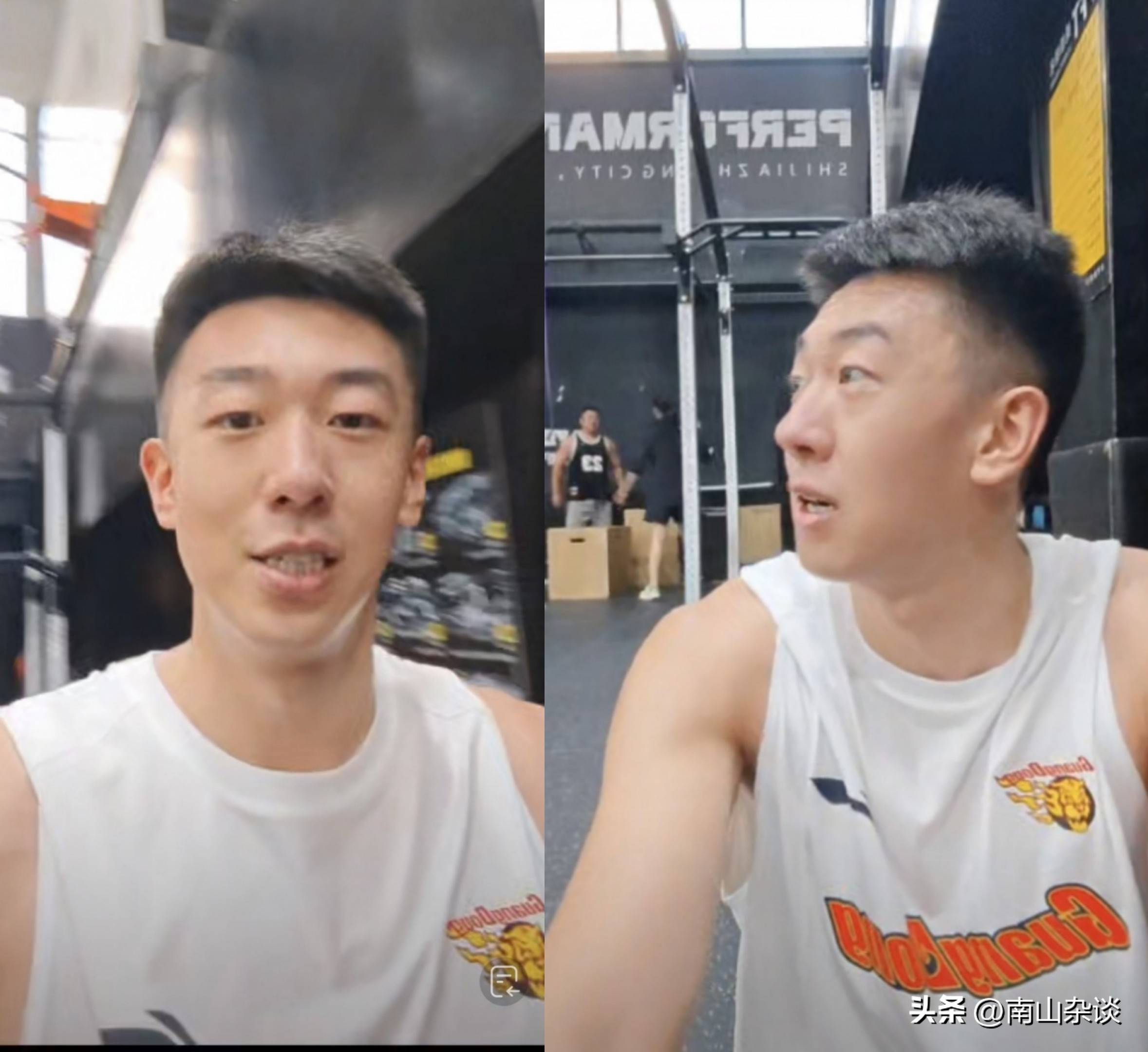 CBA最新消息，王少杰透露暂时不回广东，球迷理发店偶遇胡明轩 ！