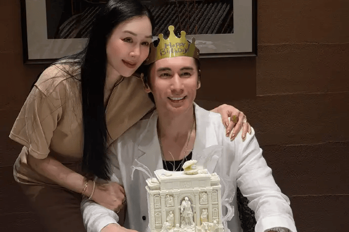 钟丽缇深情告白张伦硕：44岁生日愿与你共度每一个未来
