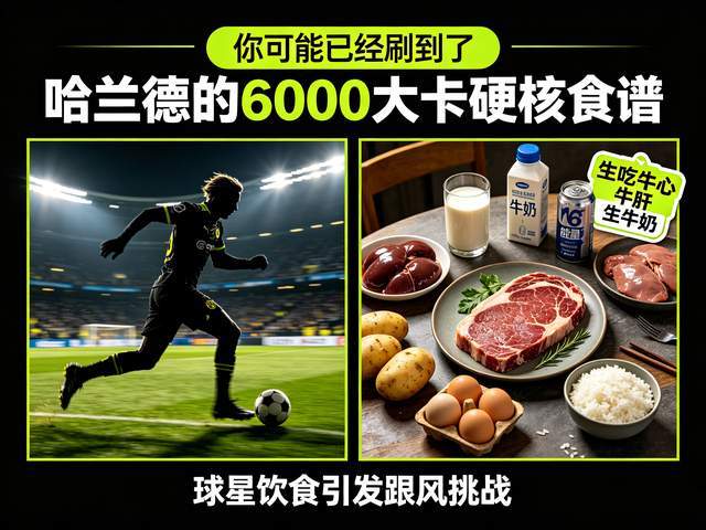 一天6000大卡——哈兰德的食谱，普通人照搬有什么后果？